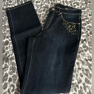 NWT French Dressing Jeans embellished Olivia sz 8